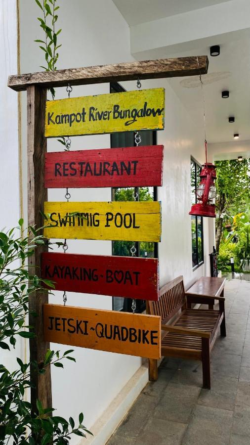 Hotel Kampot River Bungalow By Mama Extérieur photo